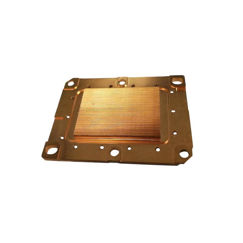 Skived heat sink