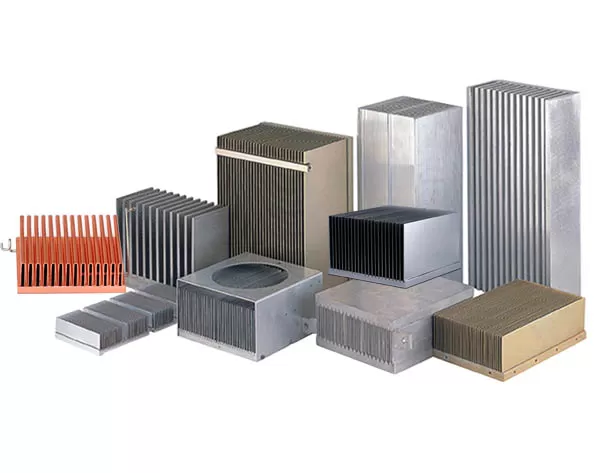 bonded fin heat sink