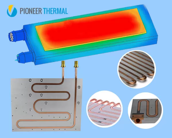 Copper Brazed Cooling Plates